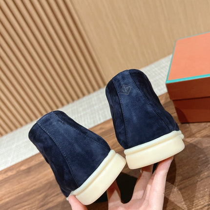 LP OPEN WALK LOAFERS NAVY SUEDE