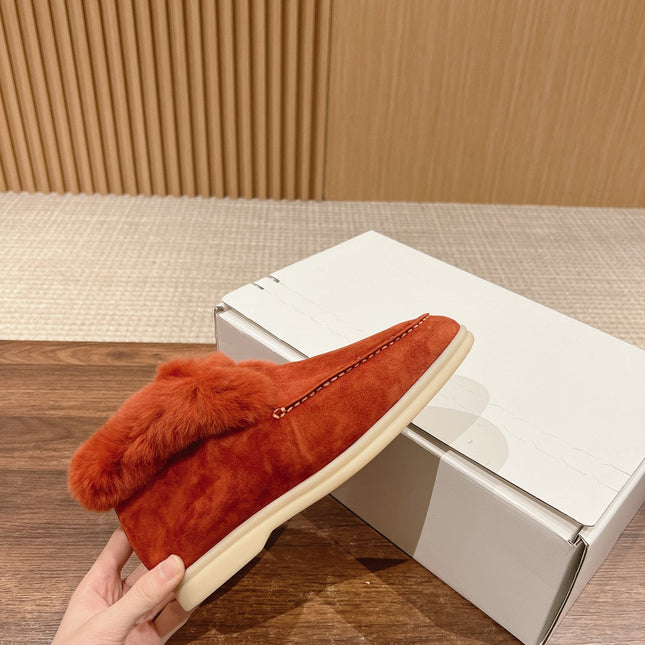 LP CLASSIC SUMMER CHARMS WALK LOAFERS BURNT ORANGE CALFSKIN