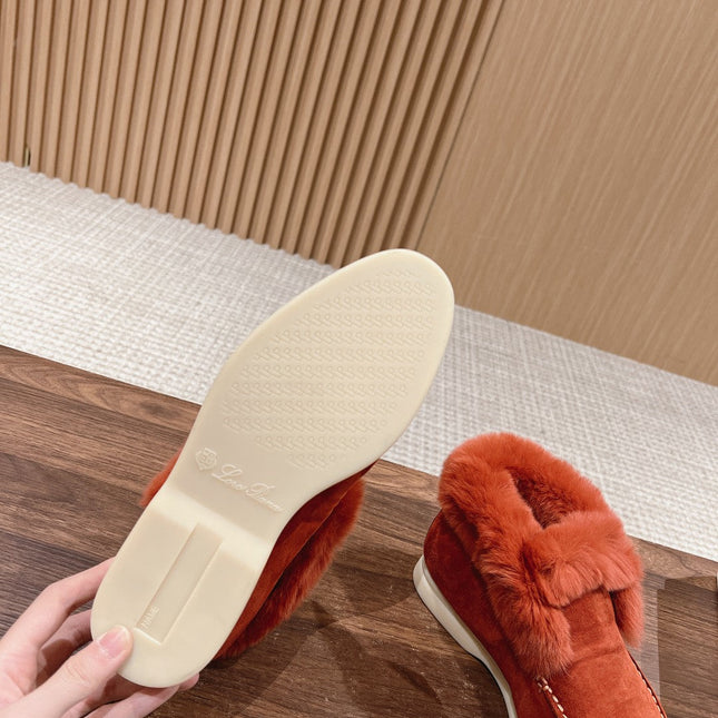 LP CLASSIC SUMMER CHARMS WALK LOAFERS BURNT ORANGE CALFSKIN