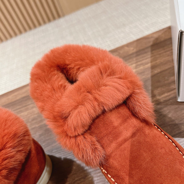 LP CLASSIC SUMMER CHARMS WALK LOAFERS BURNT ORANGE CALFSKIN