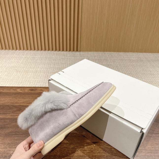 LP CLASSIC SUMMER CHARMS WALK LOAFERS BRIGHT GRAY CALFSKIN