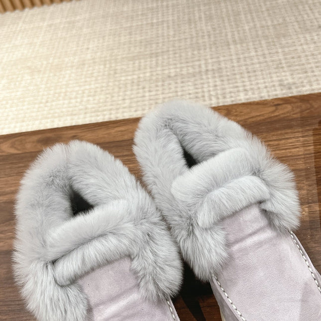 LP CLASSIC SUMMER CHARMS WALK LOAFERS BRIGHT GRAY CALFSKIN