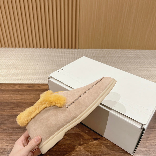 LP CLASSIC SUMMER CHARMS WALK LOAFERS KHAKI CALFSKIN