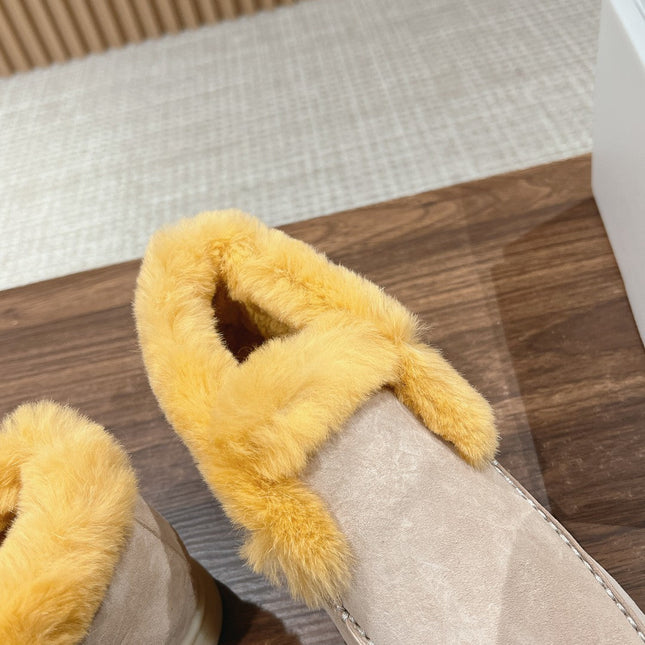 LP CLASSIC SUMMER CHARMS WALK LOAFERS KHAKI CALFSKIN