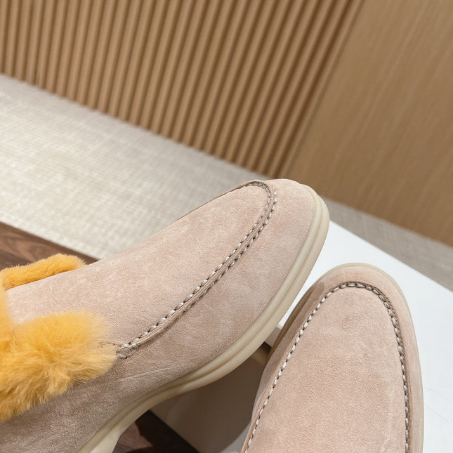 LP CLASSIC SUMMER CHARMS WALK LOAFERS KHAKI CALFSKIN