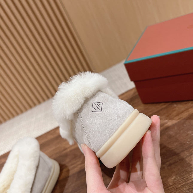 LP SUMMER CHARMS WALK LOAFERS LIGHT GRAY FLEECE