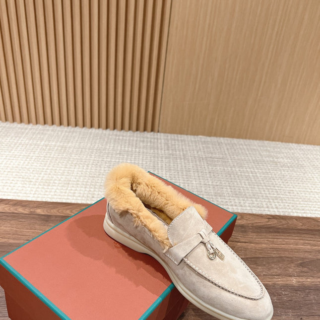 LP SUMMER CHARMS WALK LOAFERS TORTILLA FLEECE