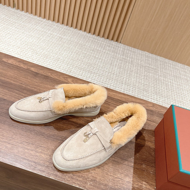 LP SUMMER CHARMS WALK LOAFERS TORTILLA FLEECE