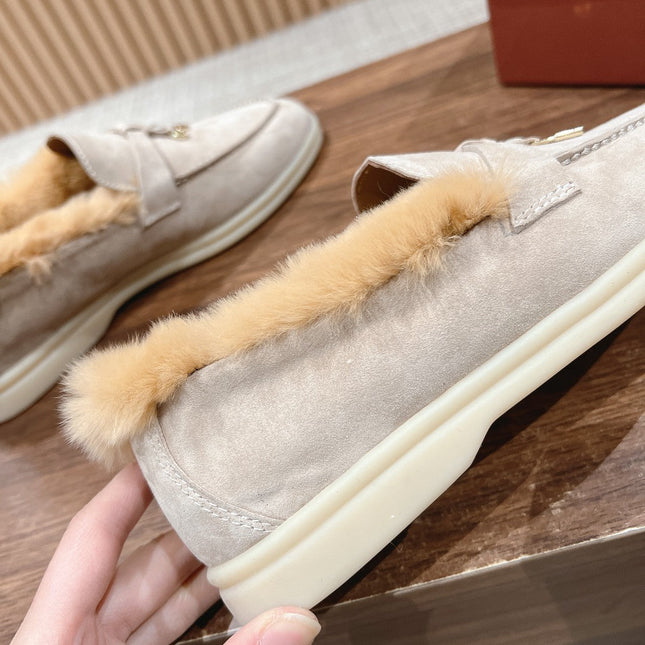 LP SUMMER CHARMS WALK LOAFERS TORTILLA FLEECE