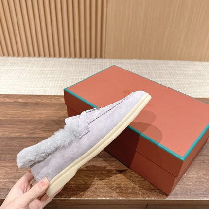 LP SUMMER CHARMS WALK LOAFERS BRIGHT GRAY FLEECE