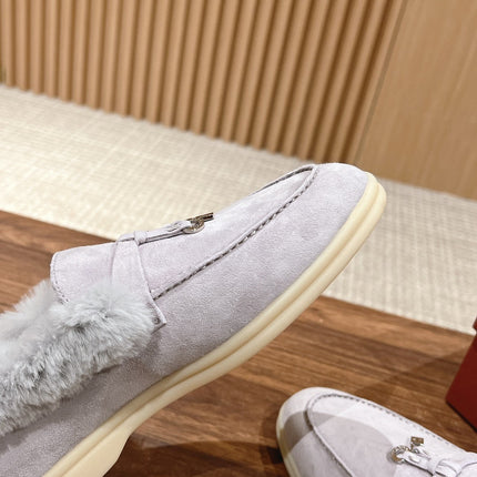 LP SUMMER CHARMS WALK LOAFERS BRIGHT GRAY FLEECE