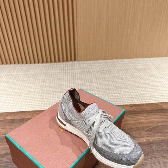 LP BASIC 360 FLEXY WALK SNEAKER LIGHT GRAY AND GRAY FABRICS