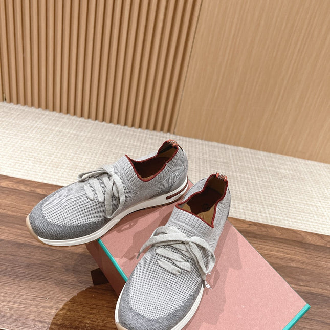 LP BASIC 360 FLEXY WALK SNEAKER LIGHT GRAY AND GRAY FABRICS