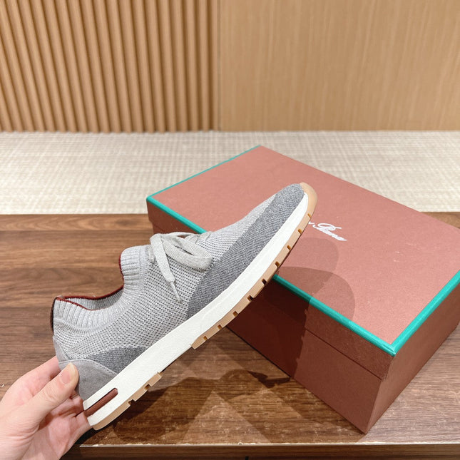 LP BASIC 360 FLEXY WALK SNEAKER LIGHT GRAY AND GRAY FABRICS