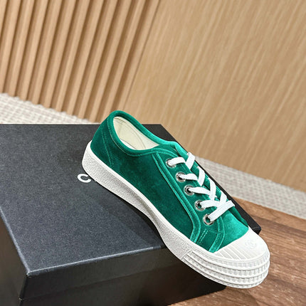 CONVERSE SNEAKER IN TEAL GREEN VELVET