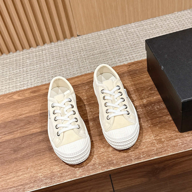 CONVERSE SNEAKER IN BEIGE CREAM CANVAS