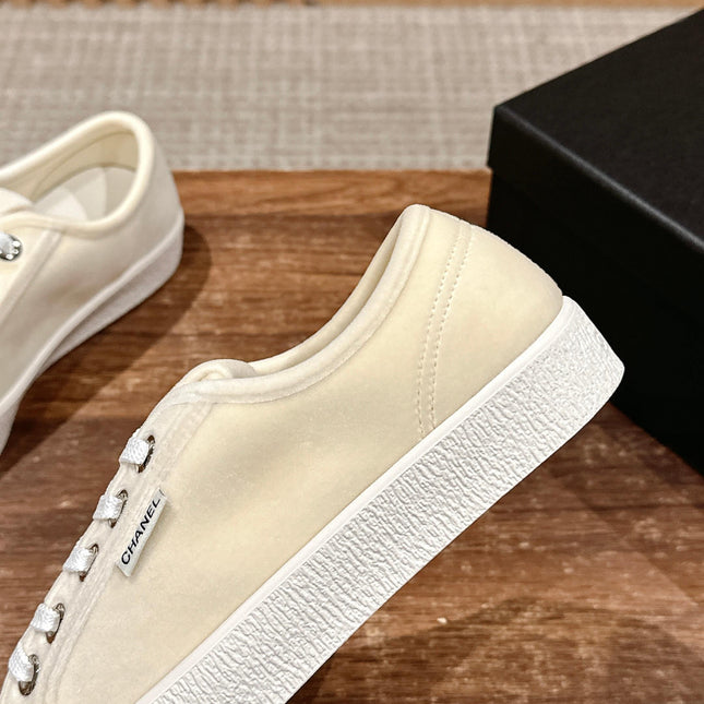 CONVERSE SNEAKER IN BEIGE CREAM CANVAS