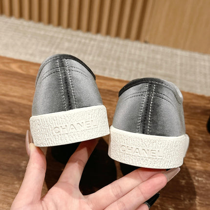 CONVERSE SNEAKER IN CHARCOAL BLACK VELVET