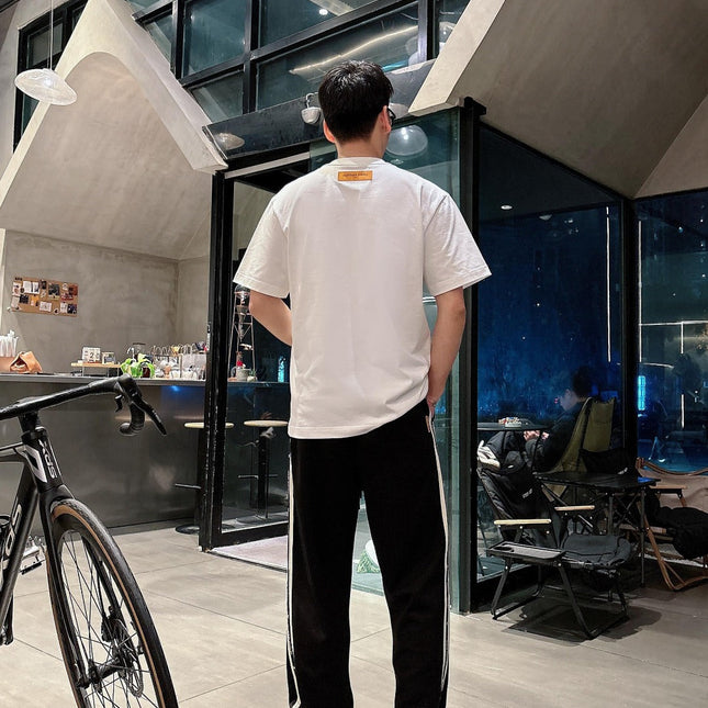 LV SWEATPANTS BLACK COTTON 239584