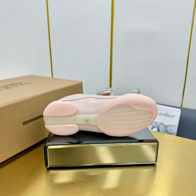 FLEXION SNEAKER IN NUDE PINK CALFSKIN