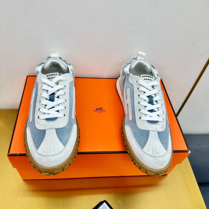 JET SNEAKER IN BLACK SUEDE AND NAPPA LEATHER