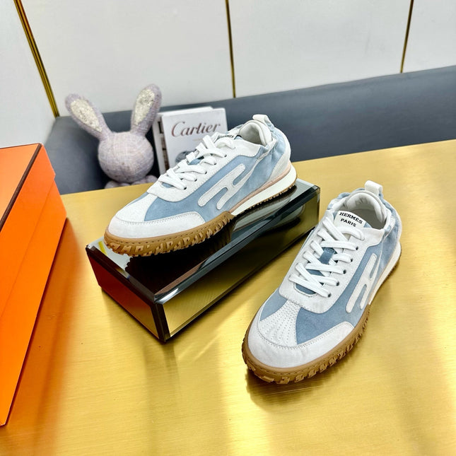 JET SNEAKER IN BLACK SUEDE AND NAPPA LEATHER