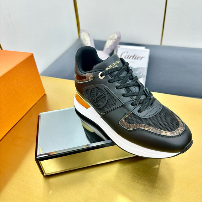 LV NEO RUN AWAY SNEAKER IN BLACK MESH