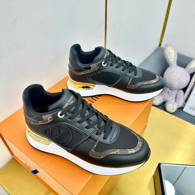 LV NEO RUN AWAY SNEAKER IN BLACK MESH