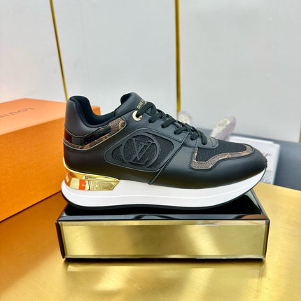 LV NEO RUN AWAY SNEAKER IN BLACK MESH