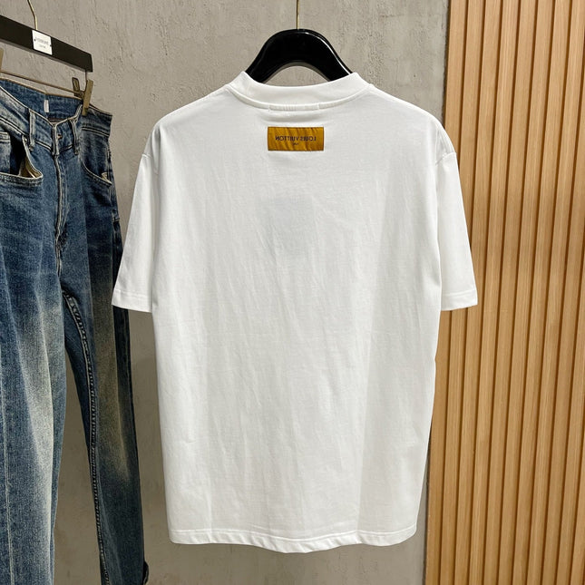 LV T-SHIRT IN WHITE COTTON 238863