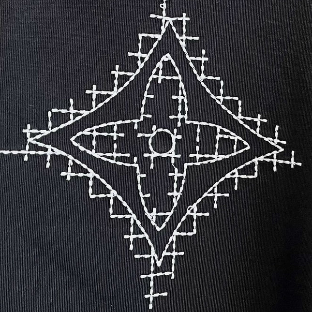 LV T-SHIRT IN BLACK PURE COTTON 238778