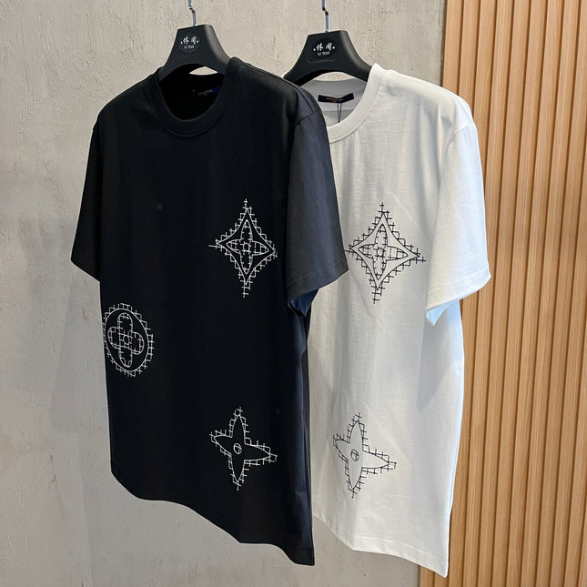 LV T-SHIRT IN WHITE PURE COTTON 238779