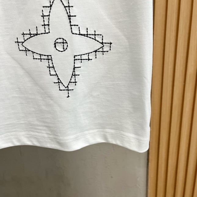 LV T-SHIRT IN WHITE PURE COTTON 238779
