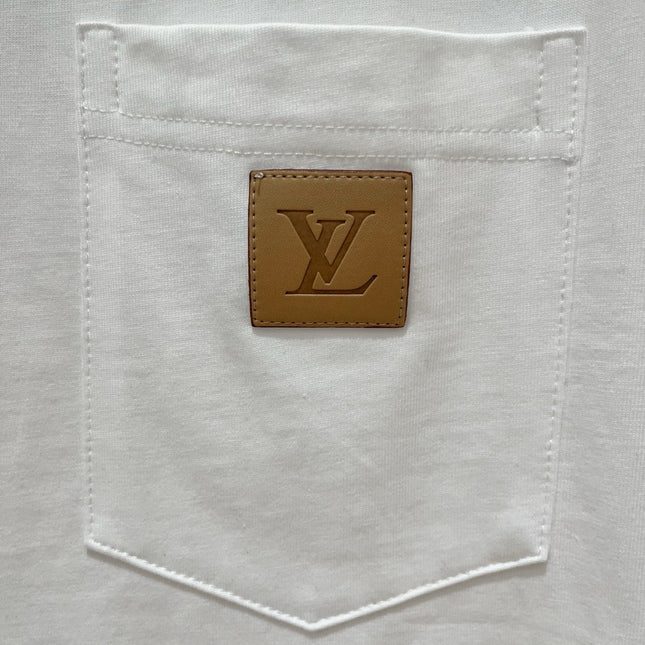 LV WHITE COTTON T-SHIRT 238867