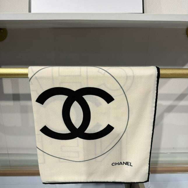 CHANEL 25S SCARF 140 IN SILK 732177
