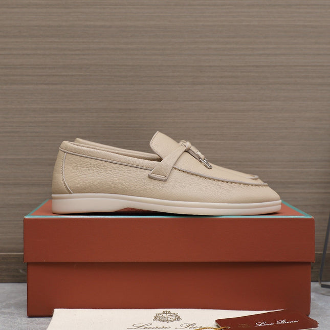 LP SUMMER CHARMS WALK LOAFERS BEIGE LAMBSKIN