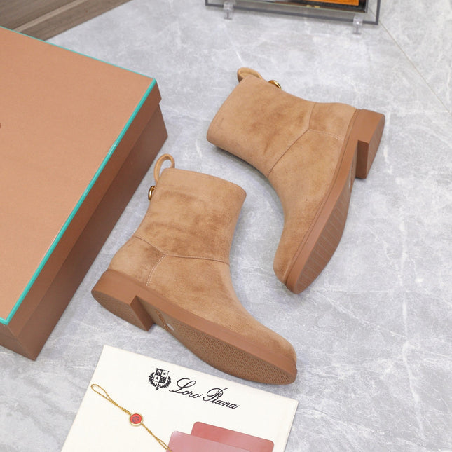 LP 25S KILDA ANKLE BOOT IN BROWN SUEDE