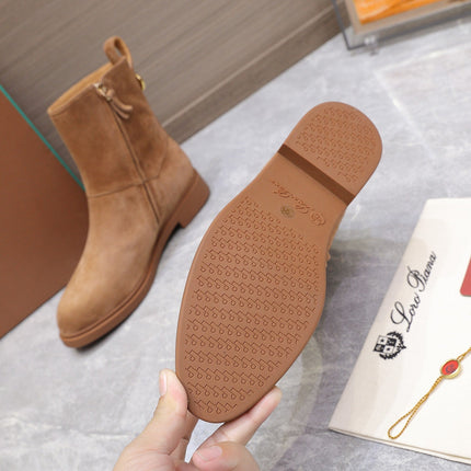 LP 25S KILDA ANKLE BOOT IN BROWN SUEDE