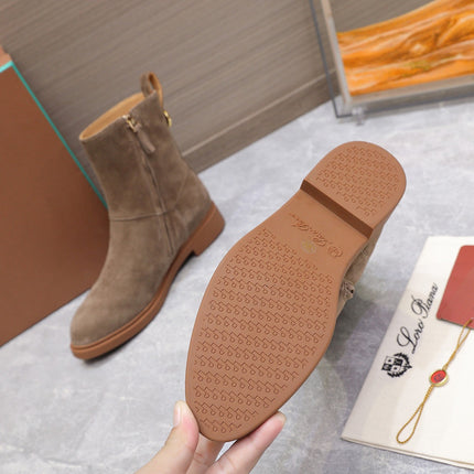 LP 25S KILDA ANKLE BOOT IN TAUPE SUEDE