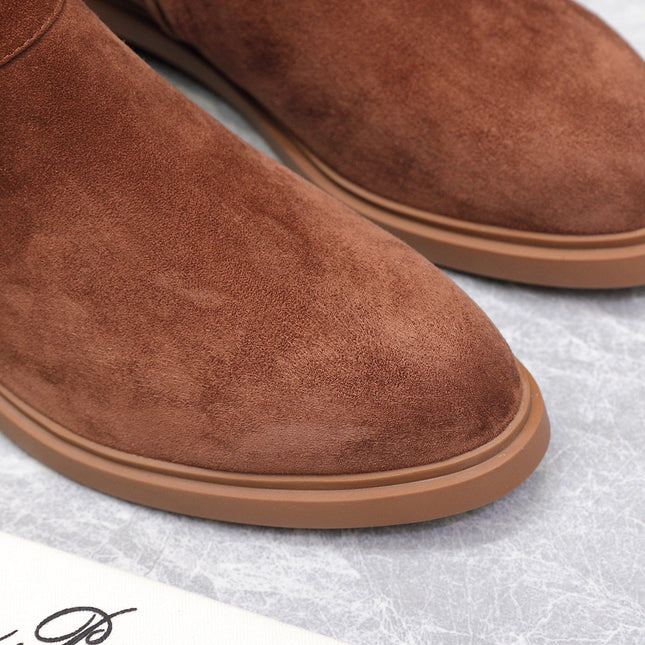 LP 25S KILDA ANKLE BOOT IN CHESTNUT SUEDE