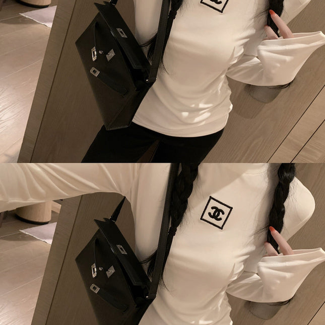CHANEL 25S LONG SLEEVE T SHIRT STYLE 104