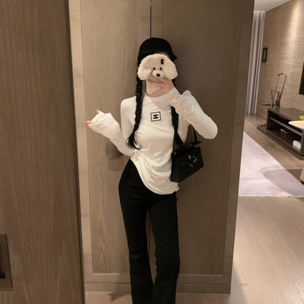 CHANEL 25S LONG SLEEVE T SHIRT STYLE 104