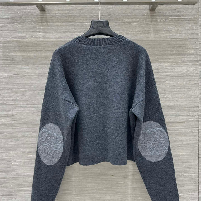 Loewe Sweater Gray Cashmere