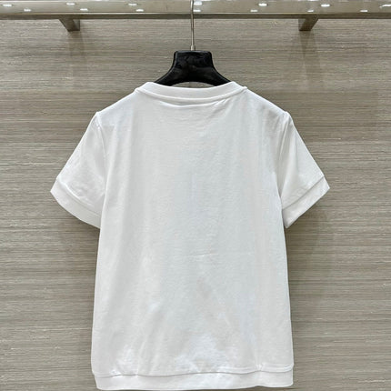 CC 25 T-shirt White Cotton
