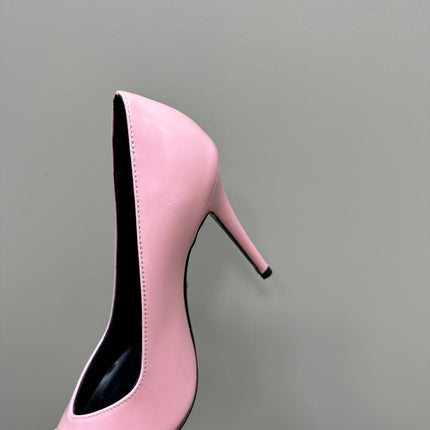 GG 105 HIGH HEEL PUMP LIGHT PINK LAMBSKIN