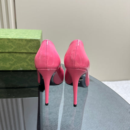 GG 105 HIGH HEEL PUMP FUSCIA LAMBSKIN