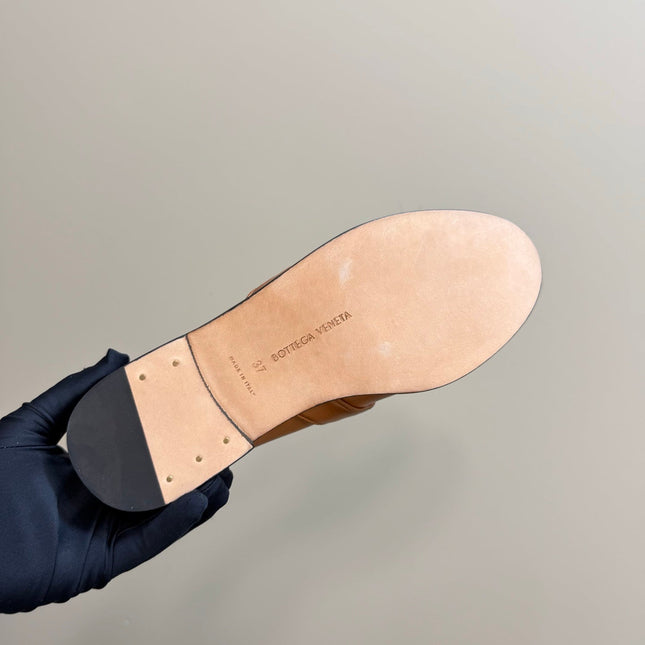 ASTAIRE LOAFER IN CINNAMON BROWN CALFSKIN