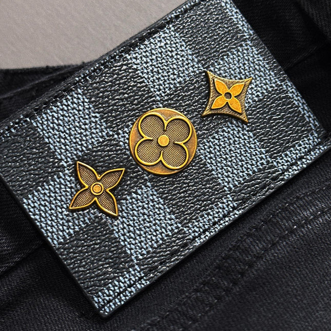 LV BLACK DENIM JEAN 239618