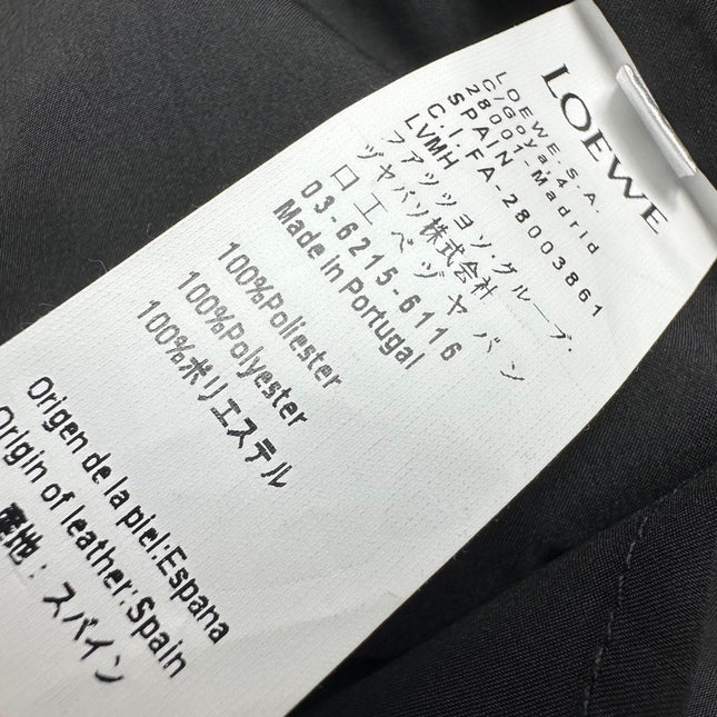 Loew Black Trapeze Dress In Stretch Viscose 224854