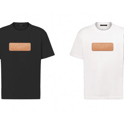 LV 25C VVN Patch Short-Sleeved Cotton Crewneck 229092